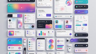 1000+ UI 设计素材包